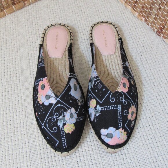 Avec Les Filles Val Espadrille Mules slides - Picture 3 of 11